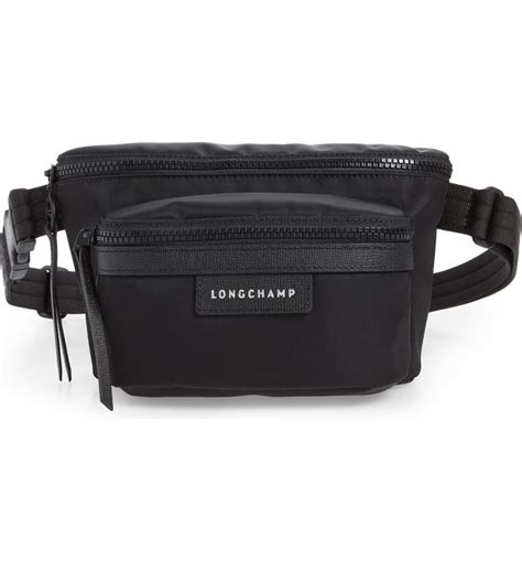 designer longchamp belt bag.